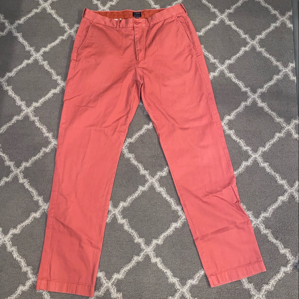 J Crew Mens Salmon Dress Pants - Size 34